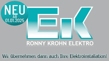 Logo von der Firma Ronny Krohn - Elektro